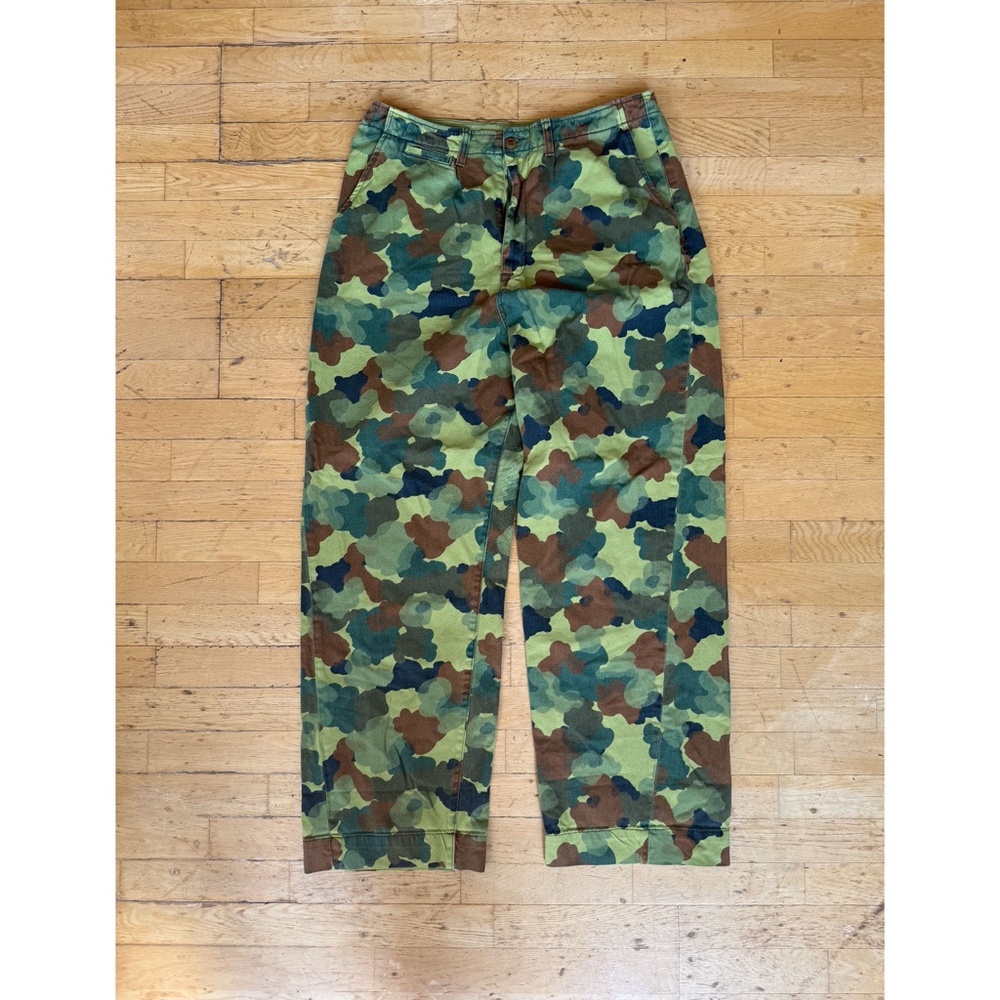Imogene+Willie Sonora painted camo trouser